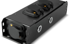 Priză de alimentare IP65 In | 3 x ieșire IP65 Adam Hall PRO PORT 2TT